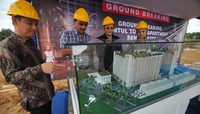 Sentul Tower Apartement tahap II terdiri dari 371 unit yang berlokasi di lantai 9 sampai lantai 17 yang di jual berkisar Rp 250 juta hingga Rp 400 juta per unit, yang merupakan kawasan yang berkonsep hijau serta bebas banjir. Dayat
