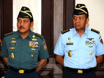 KSAL dan KSAU Naik Pangkat