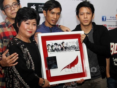 Album Perdana NOAH Terjual 1 Juta Kopi