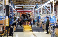 Pabrik yang merakit Chevrolet Spin di Indonesia ini memiliki kapasitas produksi 40.000 unit pertahun.