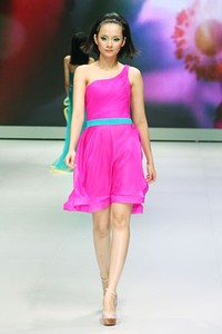 Jakarta, Indonesia - 14 Februari 2013. Blossoms by Jeanny Ang Couture Spring/Summer Collection 2013. Indonesia Fashion Week 2013 at Jakarta Convention Center. Senayan. Jakarta. [Foto: Mohammad Abduh/Wolipop]