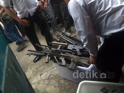 Polisi Amankan 31 Airsoft Gun