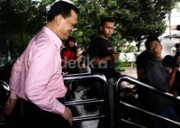 Brigjen Didik datang ke KPK pukul 10.15 WIB dan keluar pukul 13.50 WIB. Ramses/detikFoto.