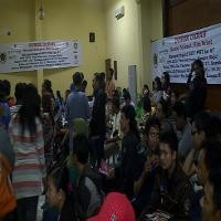 Pendonor Darah di PWI Jatim Membludak
