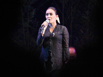 Rieke Ramaikan Musyawarah Kabayan