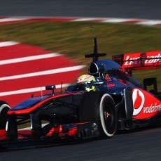 Sergio Perez Catat Waktu Tercepat
