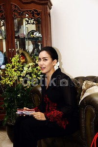 Rieke mengaku ingin bersilaturahmi dan meminta nasihat kepada JK. Ramses/detikFoto.