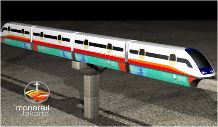 Ini Penampakan Desain Monorel Buatan PT INKA