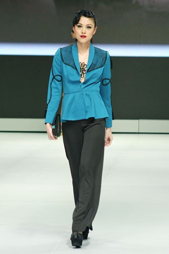 Jakarta, Indonesia - 14 Februari 2013. Rudy Chandra Beauty Diary. Indonesia Fashion Week 2013 at Jakarta Convention Center. Senayan. Jakarta. [Foto: Mohammad Abduh/Wolipop]