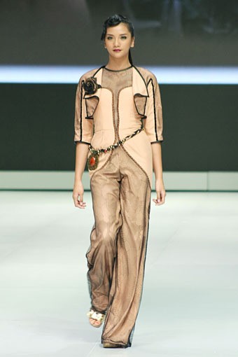 Jakarta, Indonesia - 14 Februari 2013. Rudy Chandra Beauty Diary. Indonesia Fashion Week 2013 at Jakarta Convention Center. Senayan. Jakarta. [Foto: Mohammad Abduh/Wolipop]