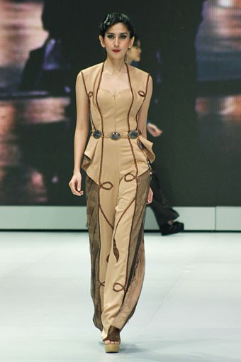 Jakarta, Indonesia - 14 Februari 2013. Rudy Chandra Beauty Diary. Indonesia Fashion Week 2013 at Jakarta Convention Center. Senayan. Jakarta. [Foto: Mohammad Abduh/Wolipop]