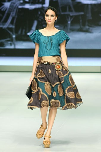 Jakarta, Indonesia - 14 Februari 2013. Rudy Chandra Beauty Diary. Indonesia Fashion Week 2013 at Jakarta Convention Center. Senayan. Jakarta. [Foto: Mohammad Abduh/Wolipop]