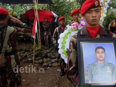 Korban Penembakkan di Papua Dimakamkan