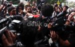 Kericuhan Warnai Jumpa Pers Anas Urbaningrum