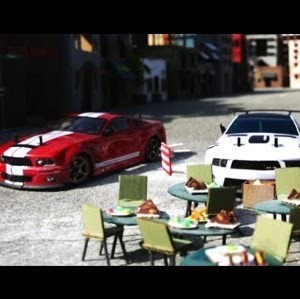 2 Mobil RC Beraksi Bak Film Hollywood