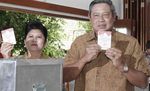 Presiden SBY Gunakan Hak Suara