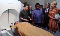 Gamma Knife Center Indonesia diresmikan Sabtu, 23 Februari 2013 di Siloam Hospital Lippo Village. Gamma Knife merupakan teknologi kesehatan terdepan untuk pengobatan tumor atau kanker di otak saat ini.     