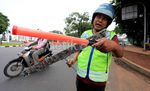 Ranjau Paku Bertebaran di Depan Istana Negara