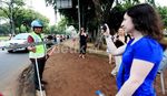Ranjau Paku Bertebaran di Depan Istana Negara