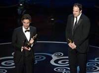 'Searching for Sugar Man' yang disutradarai oleh Malik Bendjelloul ini berhasil memenangkan nominasi Best Documentary Featured. Kevin Winter/Getty Images.