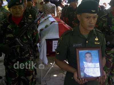Korban Penembakkan di Papua Dimakamkan