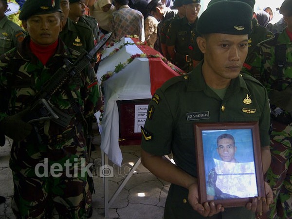 Korban Penembakkan di Papua Dimakamkan