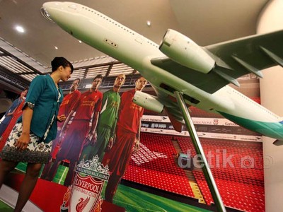 Garuda Indonesia and Liverpool FC Experience Diresmikan