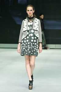 Jakarta, Indonesia - 14 Februari. Sofie Algorithmic. Indonesia Fashion Week 2013 at Jakarta Convention Center. 14 Februari 2013. Senayan. Jakarta. [Foto: Mohammad Abduh/Wolipop]