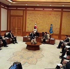 Wapres Boediono & Presiden Park Geun-hye Bahas Prospek Kerjasama RI-Korsel