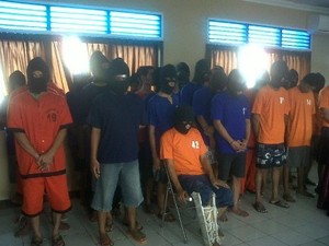 60 Tersangka Pencurian Ayam Hingga Pakaian Ditangkap di Yogya