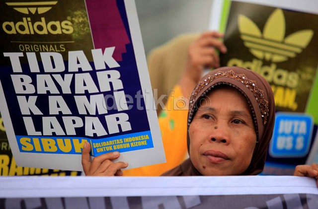 Buruh Tuntut Pesangon