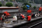 Peron Jalur 3 Stasiun Jatinegara Ditinggikan
