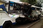 Bus Tabrak Tebing di Cianjur, 16 Orang Tewas