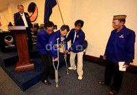 Aktivis dan para korban konflik agraria di kawasan Sukabumi hingga Majalengka diterima oleh Sekjen Partai NasDem Rio Capella.
