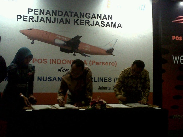 Merpati dan PT Pos Bikin Bisnis Kargo dan Logistik Udara