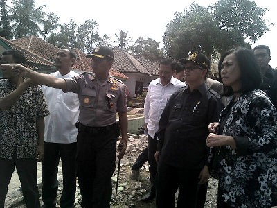 Komisi V DPR Tinjau Lokasi Kecelakaan Truk di Cianjur