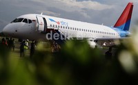 Pesawat penumpang asal pabrikan Rusia ini, akan datang secara bertahap sebanyak 5 unit hingga akhir 2013.