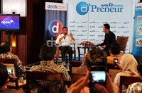 Dahlan Iskan menjadi pembicara dalam acara d'Preneur detikFinance.