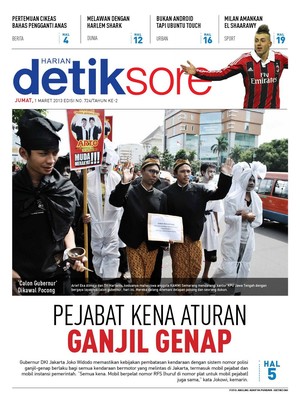 PEJABAT KENA ATURAN GANJIL GENAP
