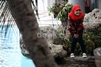 Di balik penampilannya yang sederhana, Fatin mempunyai suara yang sangat unik.