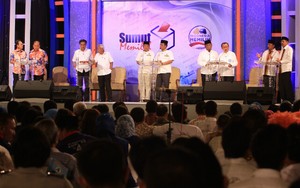 Para Cagub Sumut Saling Ngotot Saat Debat