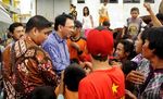 Ahok Tinjau Waduk Pluit