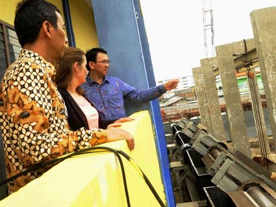 Ahok Tinjau Waduk Pluit