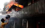 Puluhan Rumah Dilalap Si Jago Merah