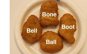 Boot, Bell, Bone dan Ball, Nama Khas Untuk Nugget McDonalds