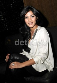 Naysila saat ditemui di Hotel Mulia, Senayan, Jakarta Selatan, Senin (4/3/2013). Gus Mun/detikHOT.