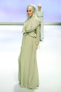 Jakarta, Indonesia - 15 Februari. Take a Bow by Ria Miranda. Explore Minangkabau Herritage. Indonesia Fashion Week 2013 at Jakarta Convention Center. 15 Februari 2013. Senayan. Jakarta. [Foto: Mohammad Abduh/Wolipop]