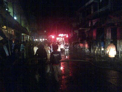 Api Muncul Lagi di Sisa Kebakaran Pasar Bogor, Warga Panik