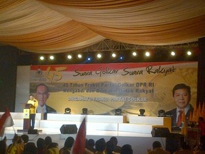 Ulang Tahun ke-45 Fraksi, Golkar Mantapkan Target Memenangkan Pemilu