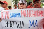 PKPI Bang Yos Kembali Demo KPU